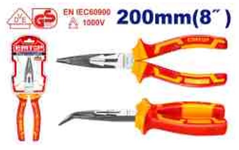 EPLRB0831, Insulated bent nose pliers Professional Hand Tool Set for Maintenance and Repair Work